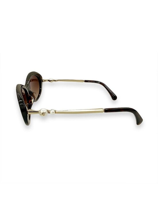 Chanel Faux Pearl CC Logo Sunglasses Eyewear main image 5